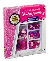 KORÁLKY DŘEVĚNÉ SET