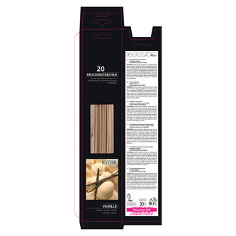 TYČINKY VONNÉ 30CM, 20KS VANILKA