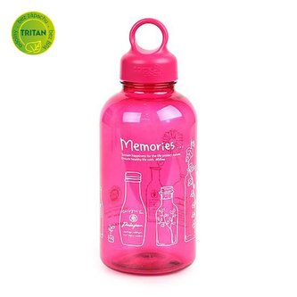 LÁHEV NA VODU "BISFREE LOOP" 530ML, RŮŽOVÁ