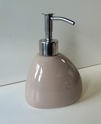 Dávkovač mýdla, keramika, hnědá