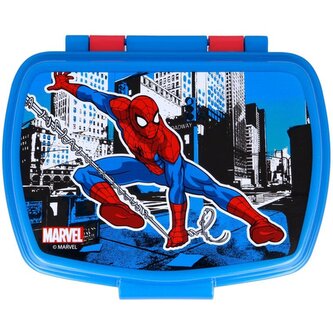 SVAČINOVÝ BOX SPIDERMAN, 17,5X14,5X6,5 CM, PLAST SVAČINOVÝ BOX SPIDERMAN, 17,5X14,5X6,5 CM, PLAST