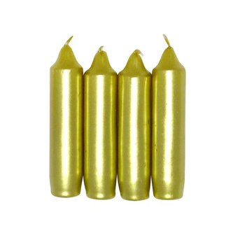 Svíčka advent zlatá