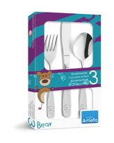 SADA DĚTSKÝCH PŘÍBORŮ TEDDY 3KS