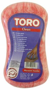 masážní houba 9,5 x 17 x 5,5 cm