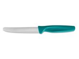 NŮŽ WÜSTHOF UNIVERZÁLNÍ, VROUBKOVANÝ 10CM,MODROZEL