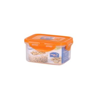 DÓZA NA POTRAVINY 470ML/13,5X10,2X6,8CM, ORANŽOVÁ