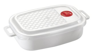 DÓZA DO MIKROVLNNÉ TROUBY S VÍKEM 1,5L, PLAST