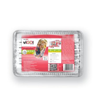 GRILOVACÍ TÁCKY VIGO MALÉ 3KS 28X22CM