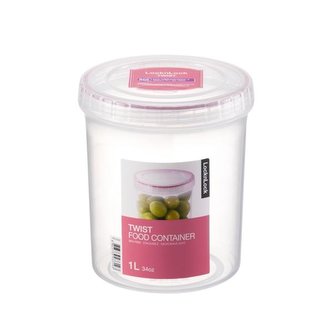 DÓZA NA POTRAVINY L&L TWIST KULATÁ 900ML