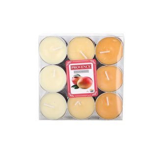 SVÍČKA ČAJOVÁ MANGO, 18KS