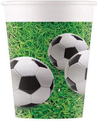 KELÍMKY PAPÍROVÉ FOTBAL 8 KS, 200 ML