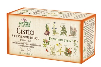 Grešík Čistící s červenou řepou 20 x 1,5 g