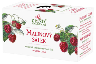 Grešík Malinový šálek 20 x 2,0 g