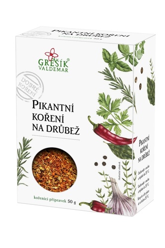 Grešík Pikantní koření na drůbež 50 g Grešík Pikantní koření na drůbež 50 g
