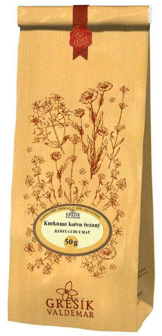 Grešík Kurkuma kořen řezaný 50 g