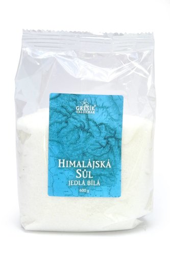 Grešík Sůl Himalájská jedlá bílá 600 g