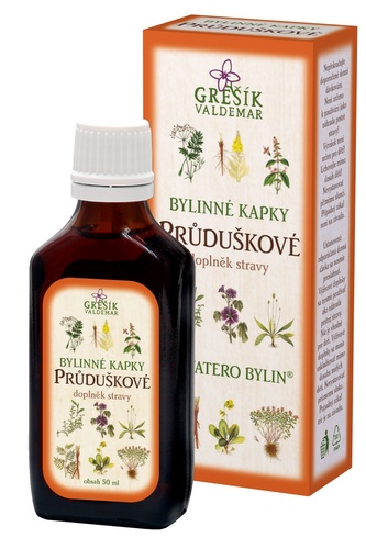 Grešík Průduškové kapky 50 ml