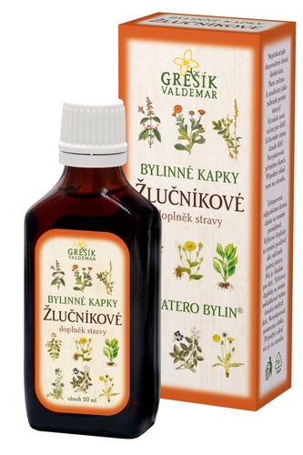 Grešík Žlučníkové kapky 50 ml Grešík Žlučníkové kapky 50 ml