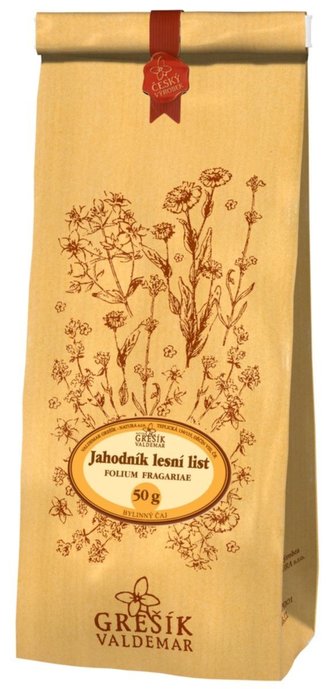 Grešík Jahodník list 50 g