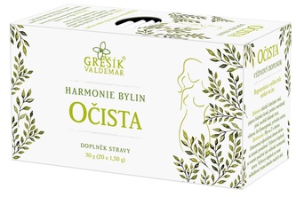 Grešík Očista Harmonie bylin 20 x 1,5 g přebal