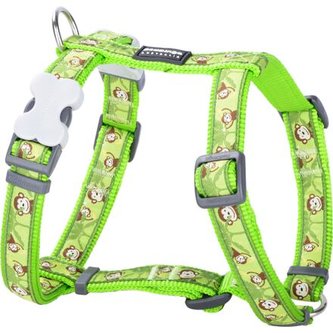 Postroj RD 15 mm x 36-54 cm - Monkey Lime Green