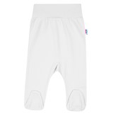 Kojenecké polodupačky New Baby Stripes bílé - velikost 74 (6-9m)