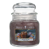Svíčka ve skleněné dóze Price´s Candles, Fík a švestka, 411 g