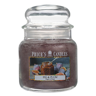 Svíčka ve skleněné dóze Price´s Candles, Fík a švestka, 411 g