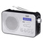 Rádio Trevi, DAB 7F92 R BK, přenosné, DAB+, FM, alarm, TFT displej, AUX-IN, 230 V, baterie