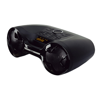 Radiomagnetofon AKAI, APRC-20BG, přenosný, Bluetooth, CD, MP3, hodiny, budík, sleep, FM rádio, LCD displej, výstup na sluchátka, vestavěné madlo