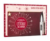 L´Oréal Paris False Lash řasenka False Lash Bambi Eye 8,9 ml + tužka na oči Superliner Le Khol 0,8 g 101 Midnight Black + kosmetická taštička