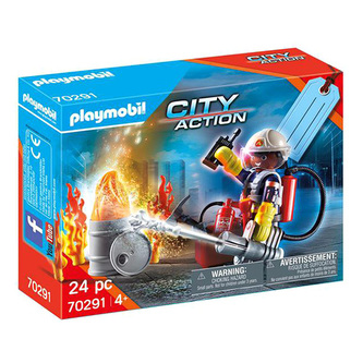 Hasiči v akci Playmobil, Hasiči, 24 dílků