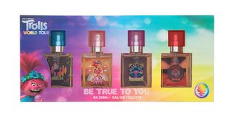 DreamWorks Trolls toaletní voda Trollex 20 ml + toaletní voda Poppy 20 ml + toaletní voda Punk It Up 20 ml + toaletní voda Queen Barb 20 ml