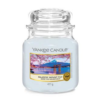 Svíčka ve skleněné dóze Yankee Candle, Majestátní hora Fuji, 410 g