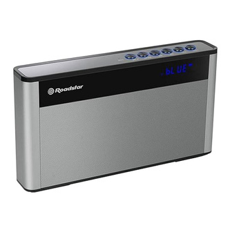 Roadstar TRA-570 US/ BT, TRA-570US/BT, retro design, FM tuner, hodiny, LDC displej, Bluetooth, MicroSD slot, 10 W