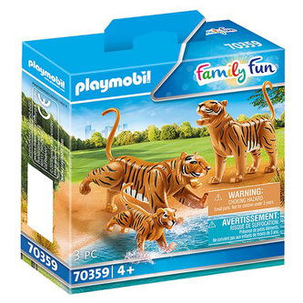 Tygři s mládětem Playmobil, Zoo, 3 dílky