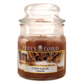 Svíčka ve skleněné dóze Price´s Candles, Skořice, 100 g