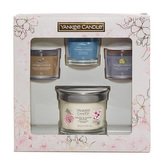 Dárková sada Yankee Candle, Tembler, 4 ks votivních svíček, 3 x 37 g a 1 x 121 g