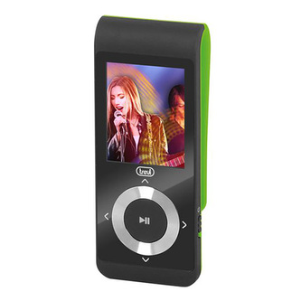 Přehrávač Trevi, MPV 1728SD/GR, MP4, FM, displej 1,8", microSD 4GB