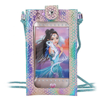 Kapsička na krk Top Model, Liv s dráčkem, vzor duhových šupin