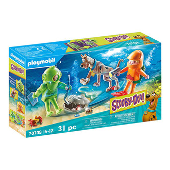 Scooby-Doo s duchem kapitána Cutlera Playmobil, Scooby-Doo, 31 dílků