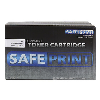 Toner SafePrint yellow | 11000str | HP CE262A | LJ CP4025/45, Laserové tlačiarne | tonery |