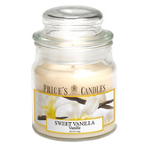 Svíčka ve skleněné dóze Price´s Candles, Sladká vanilka, 100 g