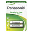 Baterie nabíjecí AA Panasonic, NiMH 1.2V/1900 mAh, 2 ks/bal.