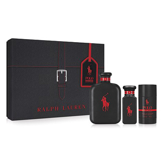 Dárková sada Ralph Lauren, Polo Red Extreme, EDP 125 ml, EDP 30 ml, deodorant 75 ml