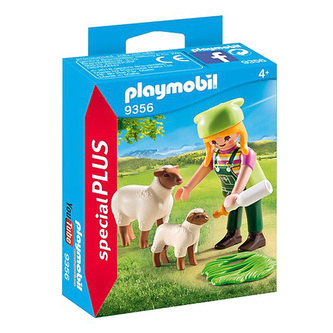Farmářka s ovcemi Playmobil, Statek, 5 dílků