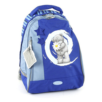 Školní batoh Me to You, 2 kapsy modrá