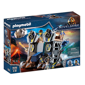 Pevnost Novelmore s katapulty Playmobil, Novelmore, 74 dílků