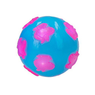 Gumový míček Ylvi and the Minimoomis ASST, Tyrkysovo-růžový, jednorožci