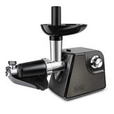 Mlýnek Black+Decker, BXMMA1000E - šnekový mechanizmus, na maso, speciální nástavec, 3 disky, pasírovač rajčat, 1000 W